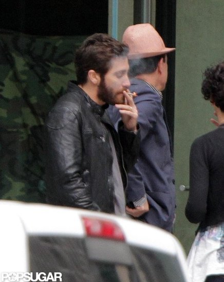Jake Gyllenhaal shot a scene for his latest film, An Enemy, in Toronto.
Jake Gyllenhaal shot a scene for his latest film, An Enemy, in Toronto.