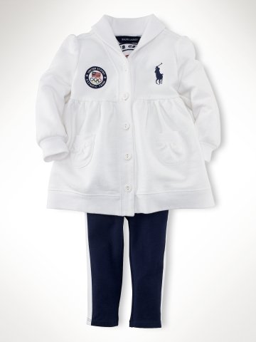 Infant Girls Team USA Tunic and Legging Set ($75) Infant Girls Team USA Tunic and Legging Set ($75)