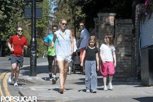 Gwyneth Paltrow and daughter Apple spent time together during a stroll in London.
Gwyneth Paltrow and daughter Apple spent time together during a stroll in London.