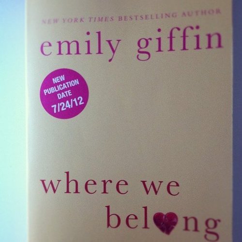 Lauramariegiven said this about Emily Giffin's Where We Belong: "Woke up early to finish and couldn't be more obsessed!"
Lauramariegiven said this about Emily Giffin's Where We Belong: "Woke up early to finish and couldn't be more obsessed!"