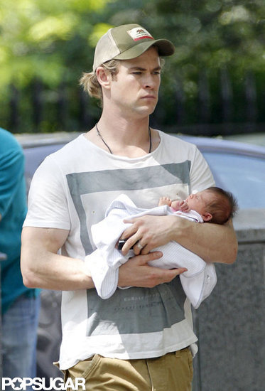 Chris Hemsworth Baby India