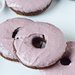 Gluten-Free Chocolate Donuts With Berry Frosting
