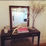 Edgy + Pretty Entry Table