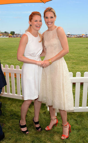Rachel Zoe Brings Skyler Along For a Polo Day With Clive Owen Rachel Zoe Brings Skyler Along For a Polo Day With Clive Owen