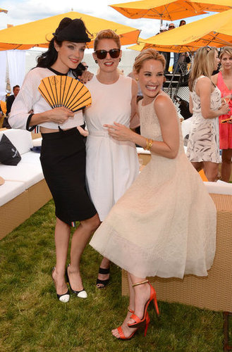 Rachel Zoe Brings Skyler Along For a Polo Day With Clive Owen Rachel Zoe Brings Skyler Along For a Polo Day With Clive Owen