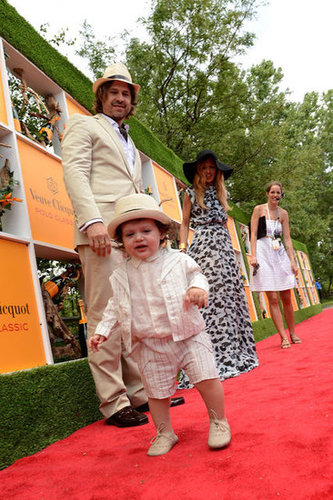 Rachel Zoe Brings Skyler Along For a Polo Day With Clive Owen Rachel Zoe Brings Skyler Along For a Polo Day With Clive Owen