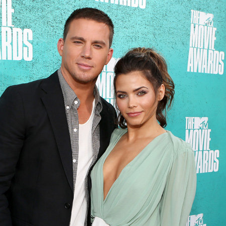 Channing Tatum and Jenna Dewan Pictures at 2012 MTV Movie Awards