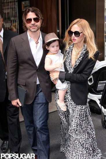 Rachel Zoe spent the day with family in NYC. Rachel Zoe spent the day with family in NYC.