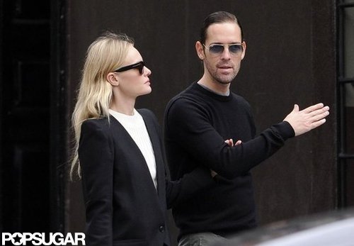 Kate Bosworth took a stroll in the West Village with boyfriend Michael Polish in NYC.
Kate Bosworth took a stroll in the West Village with boyfriend Michael Polish in NYC.