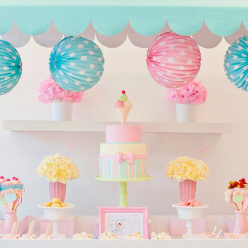 Girls Ice Cream Birthday Party