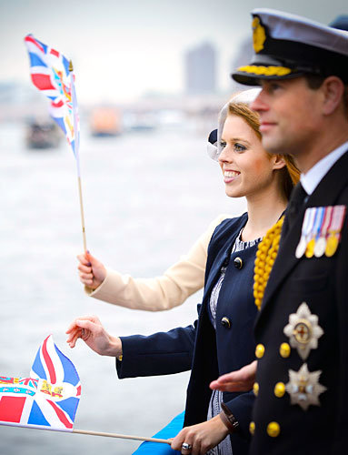 Princess Beatrice Gets Patriotic