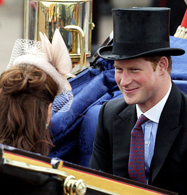 Kate and Harry Share a Ride