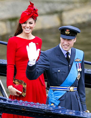 The Royal Couple Boards the Barge