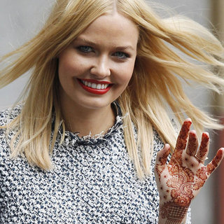 See Lara Bingle's Henna Tattoo Up Close