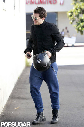 Orlando Bloom headed to a workout.
Orlando Bloom headed to a workout.