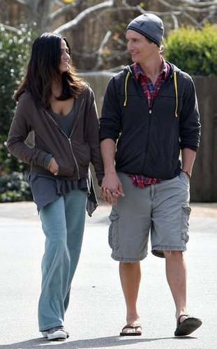 Matthew McConaughey and Camila Alves went for a walk near their Malibu home in February 2009.
Matthew McConaughey and Camila Alves went for a walk near their Malibu home in February 2009.