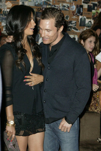 Camila Alves and Matthew McConaughey popped up in Camila's homeland of Brazil for an event in April 2012.
Camila Alves and Matthew McConaughey popped up in Camila's homeland of Brazil for an event in April 2012.