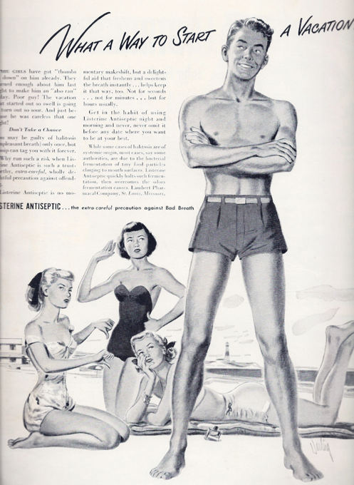 Watch out! Bad breath will ruin your Summer vacay.
Watch out! Bad breath will ruin your Summer vacay.