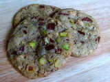 Pistachio, Hazelnut & Chocolate Cookies