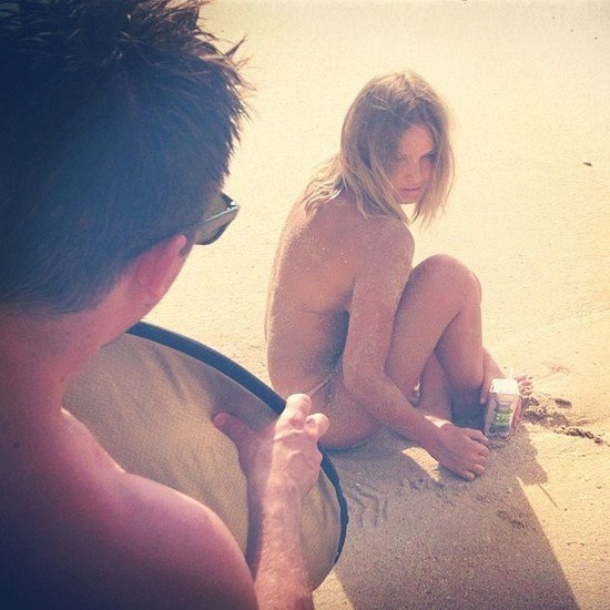 Lara Bingle looked amazing for her coconut water photo shoot.
Lara Bingle looked amazing for her coconut water photo shoot.