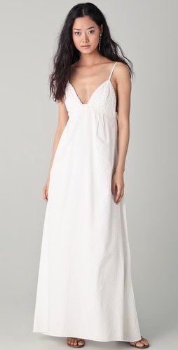 Dallin Chase Dani Swirl Eyelet Gown