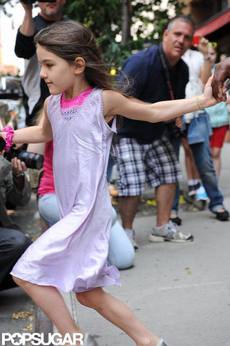 Suri Cruise was moving fast in NYC.
Suri Cruise was moving fast in NYC.