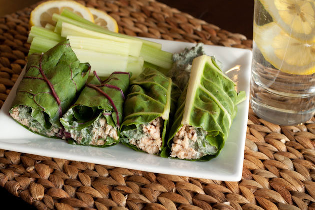 Tuna Chard Wraps Tuna Chard Wraps