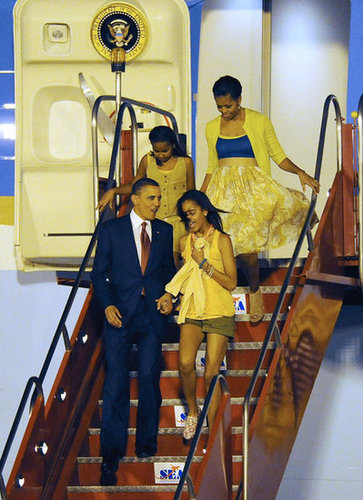 During a 2012 interview, Obama responded to a reporter who said that "soon the boys will come" for Malia:
"Oh, well that's why we have Secret Service. She's getting older. It makes me tear up just thinking about it."
During a 2012 interview, Obama responded to a reporter who said that "soon the boys will come" for Malia:
"Oh, well that's why we have Secret Service. She's getting older. It makes me tear up just thinking about it."