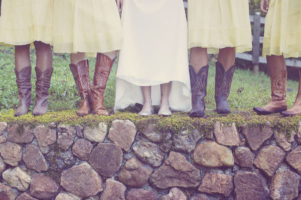Bridesmaids in Boots Bridesmaids in Boots