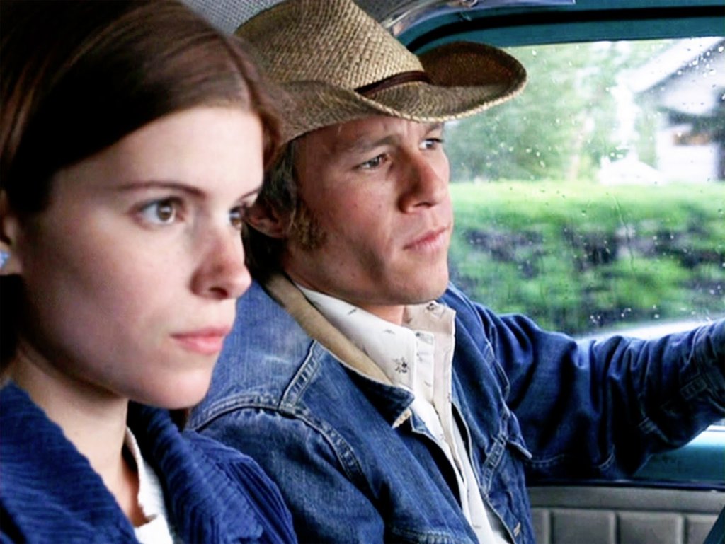 Heath Ledger in Brokeback Mountain Heath Ledger in Brokeback Mountain