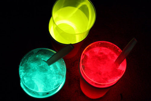 Make Glow-in-the-Dark Drinks Make Glow-in-the-Dark Drinks