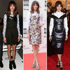 Alexa Chung Dress Over Shirt Style