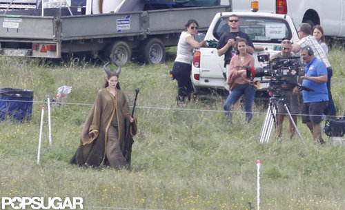 Angelina Jolie shot Maleficent in the UK.
Angelina Jolie shot Maleficent in the UK.