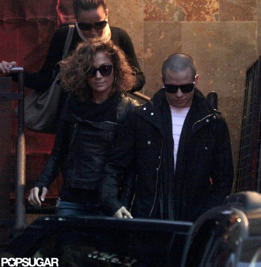 Jennifer Lopez and Casper Smart looked cute together as they held hands in Santiago, Chile. Jennifer Lopez and Casper Smart looked cute together as they held hands in Santiago, Chile.