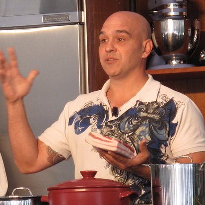 Gallery: Michael Symon Porks Out in His Demonstration