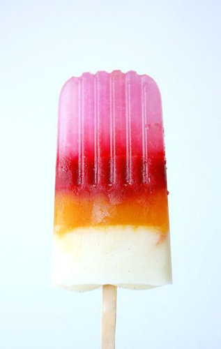 Layered Raspberry-Yogurt Pops Layered Raspberry-Yogurt Pops