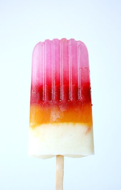 Layered Raspberry-Yogurt Pops Layered Raspberry-Yogurt Pops