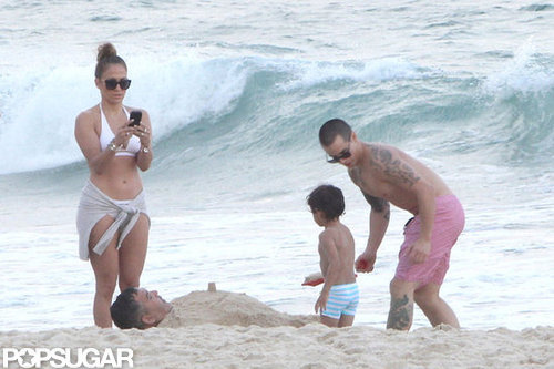 J Lo Breaks From Tour For a Bikini-Filled Afternoon With Casper J Lo Breaks From Tour For a Bikini-Filled Afternoon With Casper