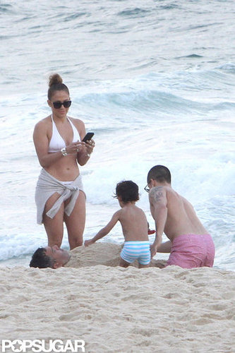 J Lo Breaks From Tour For a Bikini-Filled Afternoon With Casper J Lo Breaks From Tour For a Bikini-Filled Afternoon With Casper