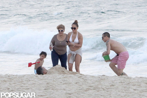 J Lo Breaks From Tour For a Bikini-Filled Afternoon With Casper J Lo Breaks From Tour For a Bikini-Filled Afternoon With Casper