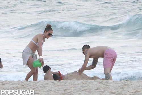 J Lo Breaks From Tour For a Bikini-Filled Afternoon With Casper J Lo Breaks From Tour For a Bikini-Filled Afternoon With Casper