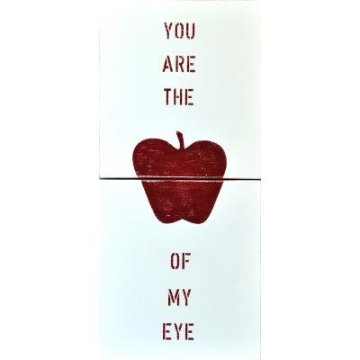 Sugarboo Designs Apple of My Eye Antiqued Sign ($280)