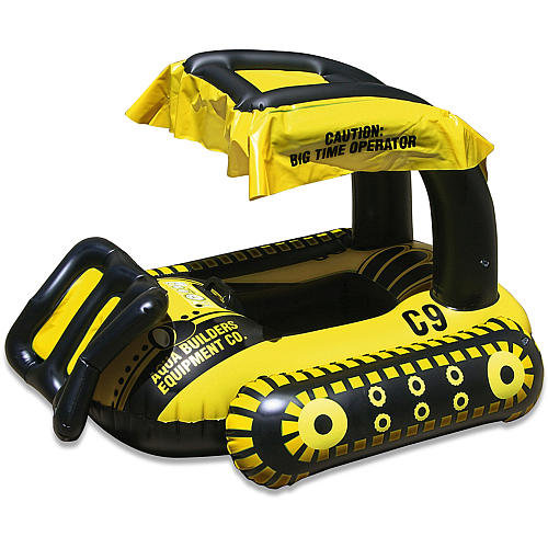 Bulldozer Baby Seat Rider Pool Float ($50)