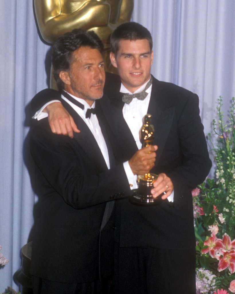 Tom Cruise got together with Dustin Hoffman to celebrate their Oscar in March 1989.
Tom Cruise got together with Dustin Hoffman to celebrate their Oscar in March 1989.