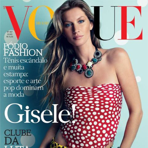 Gisele Bundchen for the July Issue of Vogue Brazil