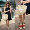 Alexa Chung Wearing Cherry Shoes