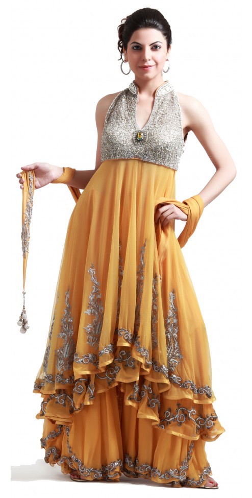 Yellow Banarasi Sharara Yellow Banarasi Sharara