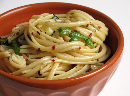 Garlicky Arugula Pasta