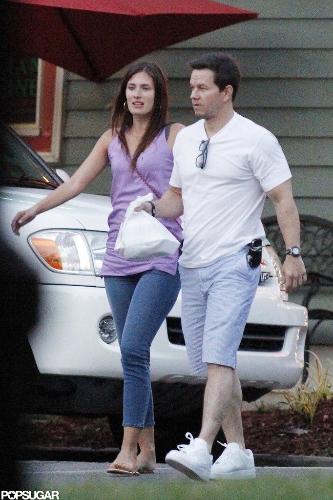 Mark Wahlberg and Rhea Durham took a walk together after a dinner date in New Orleans. Mark Wahlberg and Rhea Durham took a walk together after a dinner date in New Orleans.