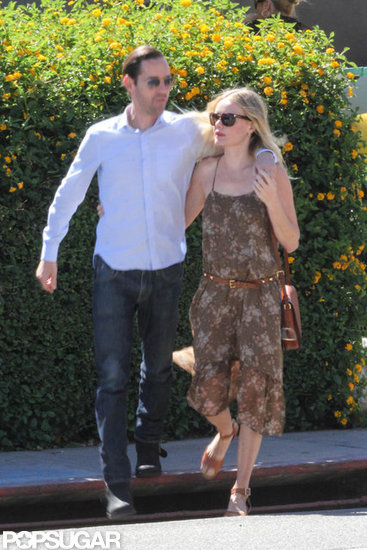 Kate Bosworth and Michael Polish grabbed a bite together in Beverly Hills. Kate Bosworth and Michael Polish grabbed a bite together in Beverly Hills.